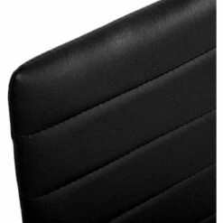 TECTAKE 6 Chaises De Salle à Manger Ou De Cuisine Design épuré Cadre En Acier Noir - Noir -TECTAKE Soldes 2022 66850870 5