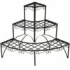TECTAKE Escalier Etagère Porte Plantes Fleurs D'Angle 3 Marches En Fer Thermo Laqué 60 Cm X 60 Cm X 60 Cm Noir - Noir 1 TECTAKE Escalier Etagère Porte Plantes Fleurs D'Angle 3 Marches En Fer Thermo Laqué 60 Cm X 60 Cm X 60 Cm Noir - Noir -TECTAKE Soldes 2022 66850892 1
