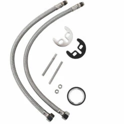 TECTAKE Mitigeur De Lavabo Robinet Pour Salle De Bain Design En Laiton Chromé 13 Cm X 4,7 Cm X 22 Cm - Gris -TECTAKE Soldes 2022 66851029 5