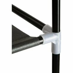 TECTAKE Meuble à Chaussures 10 Etagères Modulables Structure En Acier 100 Cm X 29,5 Cm X 176 Cm Noir - Noir -TECTAKE Soldes 2022 66851131 4