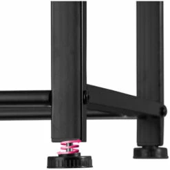 TECTAKE Étagère à Chaussures BLACKPOOL 101x30,5x45,5cm - Étagère à Chaussures Avec étagères Grillagées, Rangement Pour Chaussures, Banc Pour Chaussures - Bois Foncé Industriel -TECTAKE Soldes 2022 66851233 5