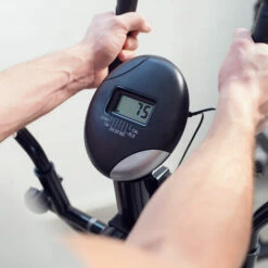 TECTAKE Vélo Elliptique Avec Ordinateur LCD, Appareil De Fitness - Mini Vélo Elliptique Motorisé, Cross Trainer Elliptique, Vélo D´exercise De Fitness - Noir -TECTAKE Soldes 2022 66851731 4