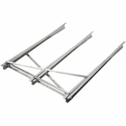TECTAKE Chevalet à Bûches, Chevalet De Sciage, Chevalet De Tronçonnage Pliable - 3 Supports De Train - Argent -TECTAKE Soldes 2022 66851973 5