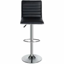 TECTAKE Lot De 2 Chaises De Bar Pied En Métal Pivotantes Et Réglables En Hauteur 60 Cm - 81 Cm Noir - Noir 10 TECTAKE Lot De 2 Chaises De Bar Pied En Métal Pivotantes Et Réglables En Hauteur 60 Cm - 81 Cm Noir - Noir -TECTAKE Soldes 2022 66851991 4