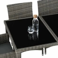 TECTAKE Salon De Jardin MONACO Résine Tressée 8 Personnes 8 Fauteuils 1 Table + 1 Housse Gris - Gris 11 TECTAKE Salon De Jardin MONACO Résine Tressée 8 Personnes 8 Fauteuils 1 Table + 1 Housse Gris - Gris -TECTAKE Soldes 2022 66852136 5