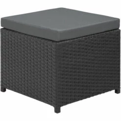 TECTAKE Salon De Jardin NOUVELLE ORLEANS 12 Places Avec 2 Sets De Housses + Housse De Protection - Mobilier De Jardin, Meuble De Jardin, Ensemble Table Et Chaises De Jardin - Noir 10 TECTAKE Salon De Jardin NOUVELLE ORLEANS 12 Places Avec 2 Sets De Housses + Housse De Protection - Mobilier De Jardin, Meuble De Jardin, Ensemble Table Et Chaises De Jardin - Noir -TECTAKE Soldes 2022 66852274 4