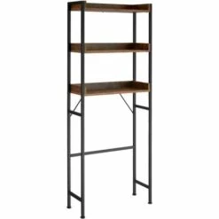 TECTAKE Soldes 2022 39 TECTAKE Étagère De Salle De Bain Seattle - étagère Sur Pied, étagère De Toilette, étagère à Placer Au-dessus D’un Meuble