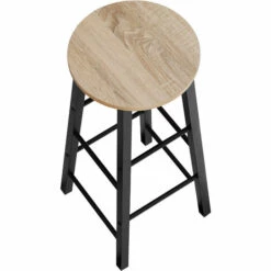 TECTAKE 2 Tabourets De Bar Keynes - Ensemble De 2 Tabourets De Bar, Tabourets De Bistrot, Chaises De Bar -TECTAKE Soldes 2022 67432384 3