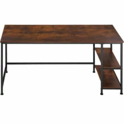 TECTAKE Bureau Informatique CANTON 120x60x75,5cm - Bureau, Bureau Pour Ordinateur, Table De Bureau -TECTAKE Soldes 2022 67545647 4