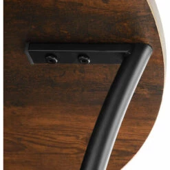 TECTAKE Table D’appoint Saint Louis 55x56cm - Table D’appoint De Style Industriel, Table Basse, Table De Canapé - Bois Foncé Industriel -TECTAKE Soldes 2022 68414217 4
