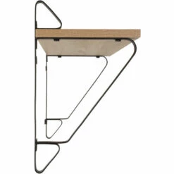 TECTAKE 2 étagères Suspendues Irvine - Ensemble De 2 étagères Suspendues Au Style Industriel, étagère Murale, étagère Flottante -TECTAKE Soldes 2022 69571444 3