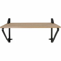 TECTAKE 2 étagères Suspendues Irvine - Ensemble De 2 étagères Suspendues Au Style Industriel, étagère Murale, étagère Flottante -TECTAKE Soldes 2022 69571444 4