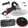 TECTAKE Lustreuse Polisseuse Rotative 1500 Watt - 3000 Tours/min + Valise De Transport - Noir