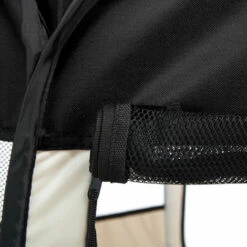 TECTAKE Parc Pour Chien Chat Pliable 115 Cm X 115 Cm X 64 Cm Noir + 1 Housse De Transport - Noir -TECTAKE Soldes 2022 7513815 5