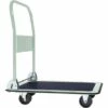 TECTAKE Chariot Pliable 4 Roues En Acier 73 Cm X 47 Cm X 83 Cm Charge 150 Kg - Blanc -TECTAKE Soldes 2022 7513825 1