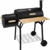 TECTAKE Barbecue, Grill, Fumoir, Smoker Américain XXL Avec Thermomètre De Température - Charbon De Bois - Noir 1 TECTAKE Barbecue, Grill, Fumoir, Smoker Américain XXL Avec Thermomètre De Température - Charbon De Bois - Noir -TECTAKE Soldes 2022 7513844 1