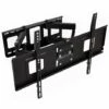 TECTAKE Support TV Mural Pour Ecran 32" à 65" Inclinable Et Orientable - Noir -TECTAKE Soldes 2022 7513881 1