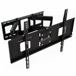 TECTAKE Support TV Mural Pour Ecran 32" à 65" Inclinable Et Orientable - Noir