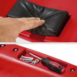 TECTAKE Chariot De Visite, De Garagiste, De Mécanicien à Roulettes 90 Cm X 41 Cm X 9,5 Cm Rouge - Rouge 10 TECTAKE Chariot De Visite, De Garagiste, De Mécanicien à Roulettes 90 Cm X 41 Cm X 9,5 Cm Rouge - Rouge -TECTAKE Soldes 2022 7513887 4