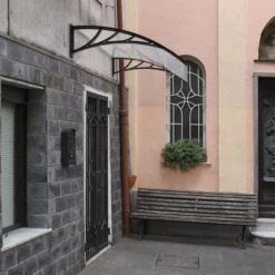 TECTAKE Marquise De Porte En Polycarbonate 120 Cm X 93 Cm -TECTAKE Soldes 2022 7513971 2