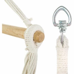 TECTAKE Hamac Suspendu Chaise Multicolore - 185 Cm X 125 Cm + Sac De Rangement - Multicolore -TECTAKE Soldes 2022 7514057 3