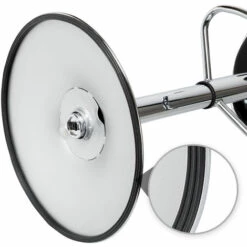 TECTAKE Lot De 2 Tabourets De Bar Ronds Pied En Métal Pivotants Et Réglables En Hauteur 63 Cm - 83,5 Cm Noir - Noir -TECTAKE Soldes 2022 7514065 4