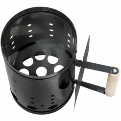 TECTAKE Allume Charbon Avec Bouclier Anti Chaleur Pour Barbecue En Acier 16 Cm X 27 Cm Noir - Noir -TECTAKE Soldes 2022 7514130 3