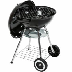 TECTAKE Barbecue Boule Ø 41,5 Cm Acier Galvanisé Grill Fumoir Avec Régulateur De Ventilation Température - Charbon De Bois - Noir -TECTAKE Soldes 2022 7514132 5