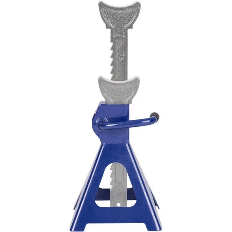 TECTAKE Lot De 2 Chandelles Pour Voiture - Capacité 3 Tonnes / élément - Espace De Levage : 285 Mm à 425 Mm Bleu - Bleu 6 TECTAKE Lot De 2 Chandelles Pour Voiture - Capacité 3 Tonnes / élément - Espace De Levage : 285 Mm à 425 Mm Bleu - Bleu – Image 4