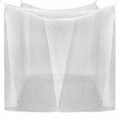 TECTAKE Moustiquaire Pour Lit En Polyester Anti Insectes 220 Cm X 200 Cm X 210 Cm Blanc - Blanc 8 TECTAKE Moustiquaire Pour Lit En Polyester Anti Insectes 220 Cm X 200 Cm X 210 Cm Blanc - Blanc -TECTAKE Soldes 2022 7514152 3