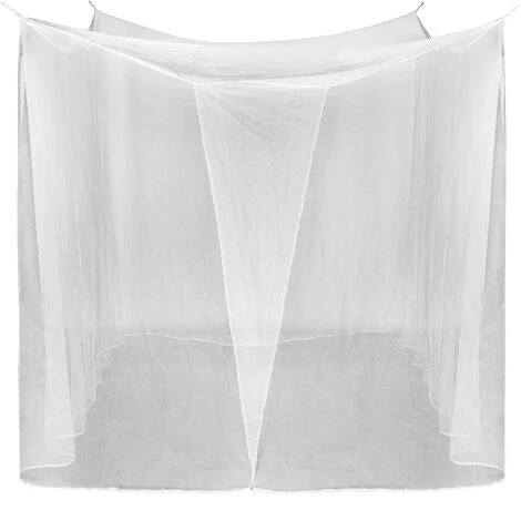 TECTAKE Moustiquaire Pour Lit En Polyester Anti Insectes 220 Cm X 200 Cm X 210 Cm Blanc - Blanc 5 TECTAKE Moustiquaire Pour Lit En Polyester Anti Insectes 220 Cm X 200 Cm X 210 Cm Blanc - Blanc – Image 3