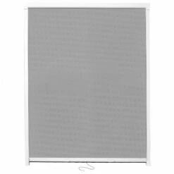 TECTAKE Moustiquaire De Fenêtre Enroulable Et Ajustable En Aluminium 90 Cm X 5 Cm X 160 Cm Gris - Blanc -TECTAKE Soldes 2022 7514263 3