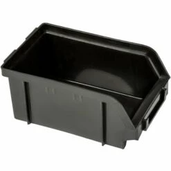 TECTAKE Etagère Murale Avec 30 Boîtes De Rangement Bac à Bec 64 Cm X 17,5 Cm X 38 Cm - Noir -TECTAKE Soldes 2022 7514296 3