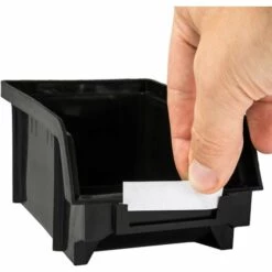 TECTAKE Etagère Murale Avec 30 Boîtes De Rangement Bac à Bec 64 Cm X 17,5 Cm X 38 Cm - Noir -TECTAKE Soldes 2022 7514296 5