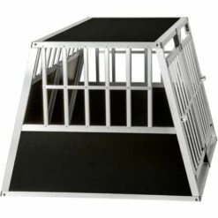 TECTAKE Cage De Transport Pour Chien Double En Aluminium 104 Cm X 90,5 Cm X 69 Cm Noir - Noir -TECTAKE Soldes 2022 7514356 5