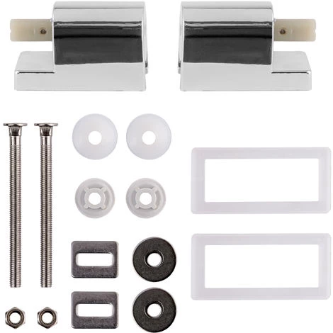 TECTAKE Abattant WC Toilette Frein De Chute 45,5 Cm X 39 Cm X 4,5 Cm Noir - Noir 7 TECTAKE Abattant WC Toilette Frein De Chute 45,5 Cm X 39 Cm X 4,5 Cm Noir - Noir – Image 5