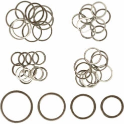 TECTAKE Kit De Réparation De Filetage Des Boîtes De Vitesse Et Carters Avec 20 Bouchons De Vidange M13, M15, M17 Et M20 - Argent -TECTAKE Soldes 2022 7514417 5