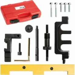 TECTAKE Coffret D'outils De Calage Distribution Moteur BMW N42 / N46 Essence 1.8 Et 2.0 - Noir