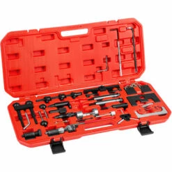 TECTAKE Coffret 34 Pièces D'outils De Calage Distribution Moteur Pour Audi Seat Skoda Volkswagen - Noir 10 TECTAKE Coffret 34 Pièces D'outils De Calage Distribution Moteur Pour Audi Seat Skoda Volkswagen - Noir -TECTAKE Soldes 2022 7514422 4