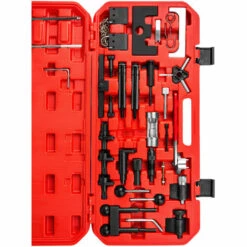 TECTAKE Coffret 34 Pièces D'outils De Calage Distribution Moteur Pour Audi Seat Skoda Volkswagen - Noir 11 TECTAKE Coffret 34 Pièces D'outils De Calage Distribution Moteur Pour Audi Seat Skoda Volkswagen - Noir -TECTAKE Soldes 2022 7514422 5