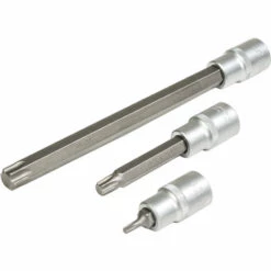 TECTAKE Coffret à Outils 32 Pièces Douilles Torx Et Embouts Longs En Acier Chrome Vanadium - Bleu -TECTAKE Soldes 2022 7514475 4