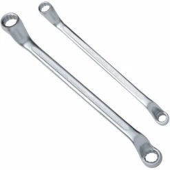 TECTAKE Set De 5 Clès Polygonales Doubles En Acier Chrome Vanadium + 1 Trousse De Rangement 37 Cm X 27 Cm - Noir -TECTAKE Soldes 2022 7514506 3