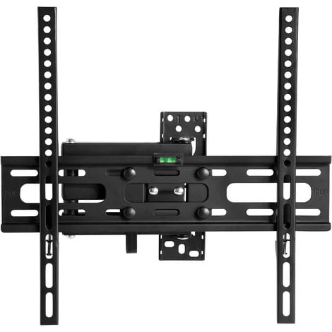 TECTAKE Support Mural TV Avec Bras Articulé Orientable Et Inclinable Pour Ecran Plat 26" à 55" Noir - Noir 4 TECTAKE Support Mural TV Avec Bras Articulé Orientable Et Inclinable Pour Ecran Plat 26" à 55" Noir - Noir – Image 2