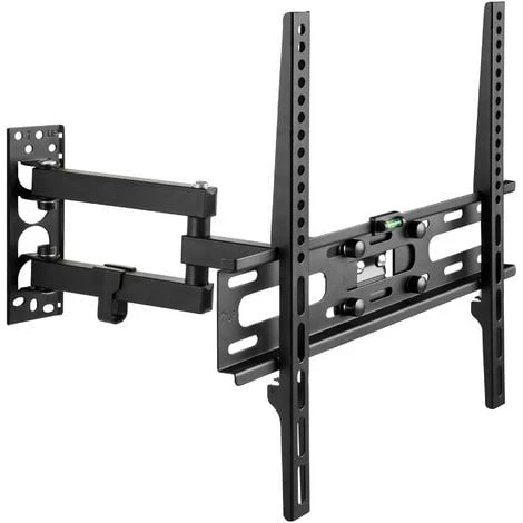 TECTAKE Support Mural TV Avec Bras Articulé Orientable Et Inclinable Pour Ecran Plat 26" à 55" Noir - Noir 5 TECTAKE Support Mural TV Avec Bras Articulé Orientable Et Inclinable Pour Ecran Plat 26" à 55" Noir - Noir – Image 3