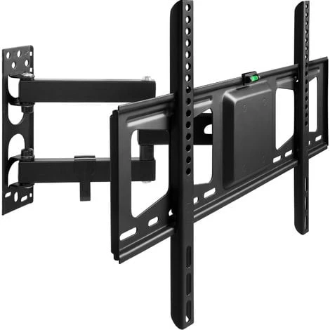 TECTAKE Support Mural TV Pour Ecran 32" à 60" Inclinable Orientable Noir - Noir 3 TECTAKE Support Mural TV Pour Ecran 32" à 60" Inclinable Orientable Noir - Noir