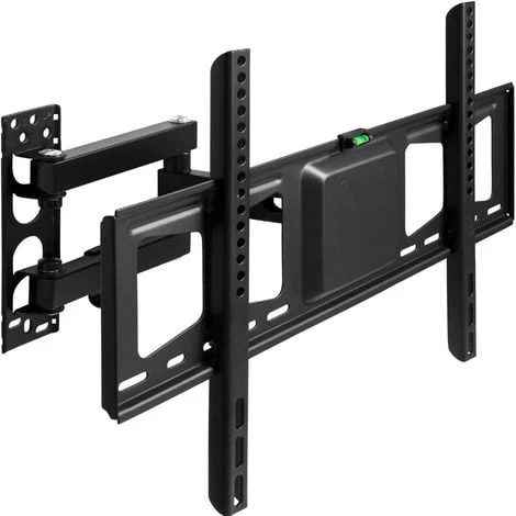 TECTAKE Support Mural TV Pour Ecran 32" à 60" Inclinable Orientable Noir - Noir 5 TECTAKE Support Mural TV Pour Ecran 32" à 60" Inclinable Orientable Noir - Noir – Image 3