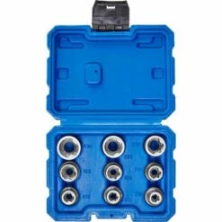 TECTAKE Coffret à Outils 9 Pièces Douilles Torx Femelle En Acier Chrome Vanadium - Bleu 8 TECTAKE Coffret à Outils 9 Pièces Douilles Torx Femelle En Acier Chrome Vanadium - Bleu -TECTAKE Soldes 2022 7514584 3