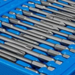 TECTAKE Coffret à Outils 51 Pièces Embouts à Rallonge Torx En Acier Chrome Vanadium - Bleu -TECTAKE Soldes 2022 7514587 4