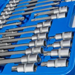 TECTAKE Coffret à Outils 32 Pièces Rallonge Pour Clé à Douille Torx En Acier Chrome Vanadium - Bleu 9 TECTAKE Coffret à Outils 32 Pièces Rallonge Pour Clé à Douille Torx En Acier Chrome Vanadium - Bleu -TECTAKE Soldes 2022 7514589 4