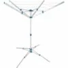 TECTAKE Etendoir à Linge Extèrieur Parapluie Pliable Réglable En Aluminium 102 Cm X 102 Cm X 160 Cm - Gris -TECTAKE Soldes 2022 7514612 1